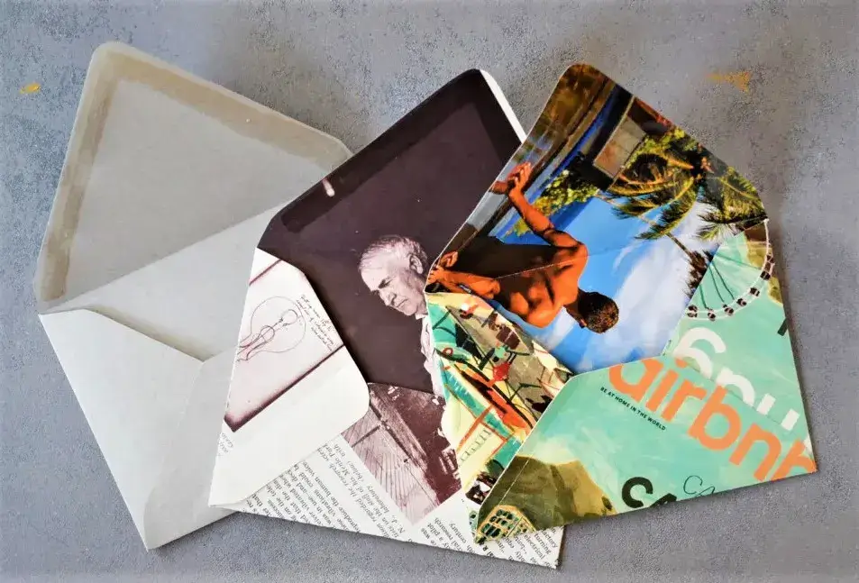DIY Magazine Envelopes